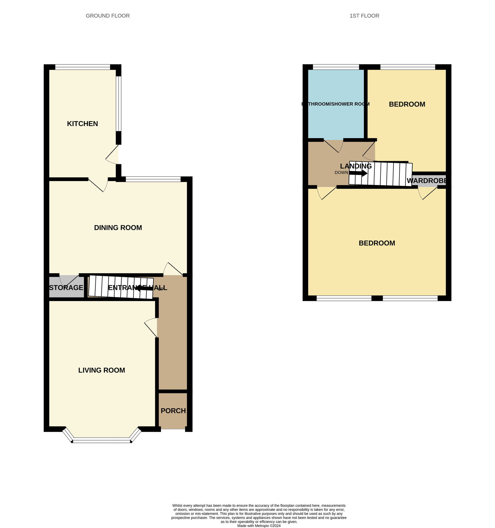 Floorplans For Rattle Road, Westham, Pevensey, BN24 5DH