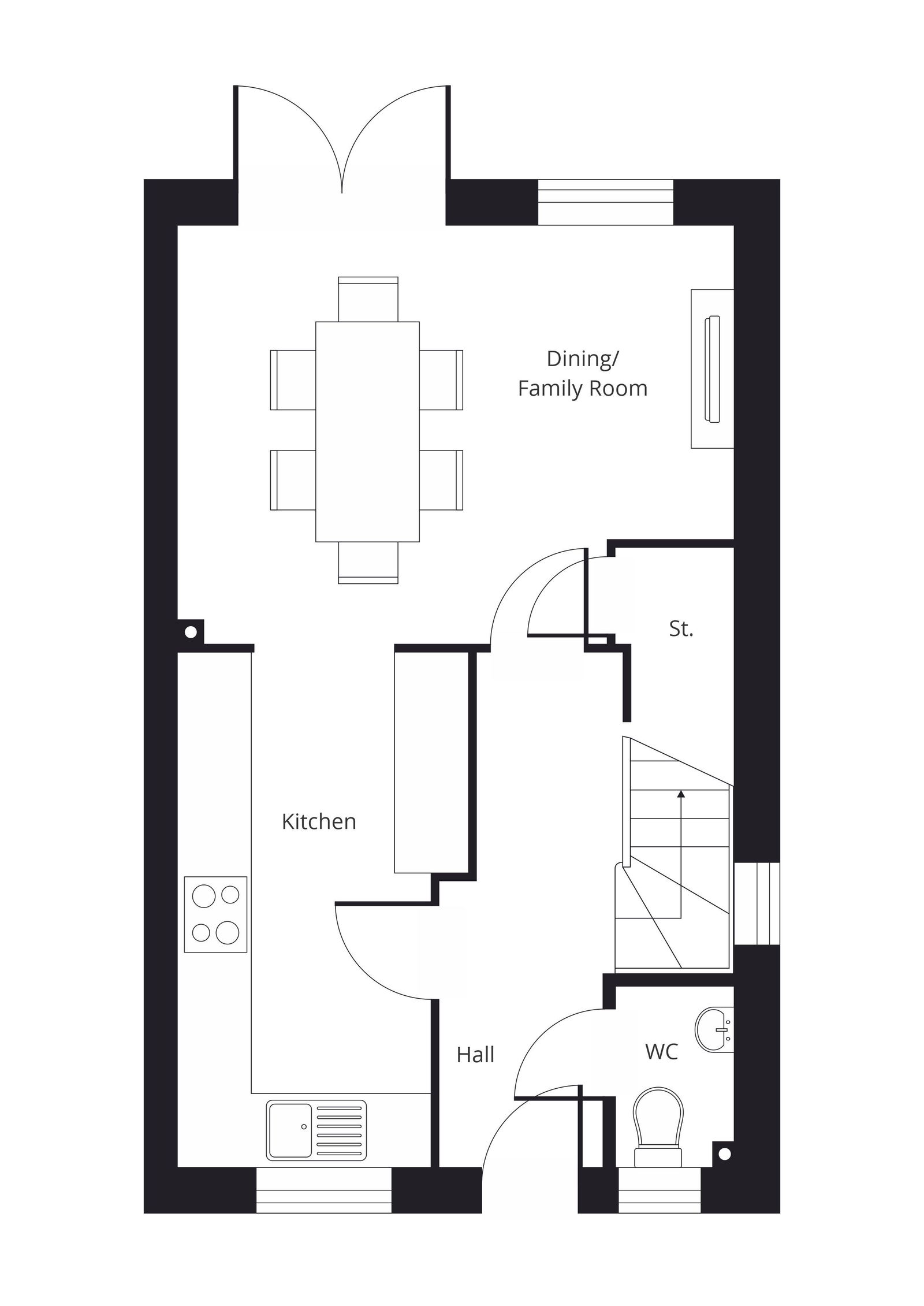 Floorplans For Stone C, BN24 5LW