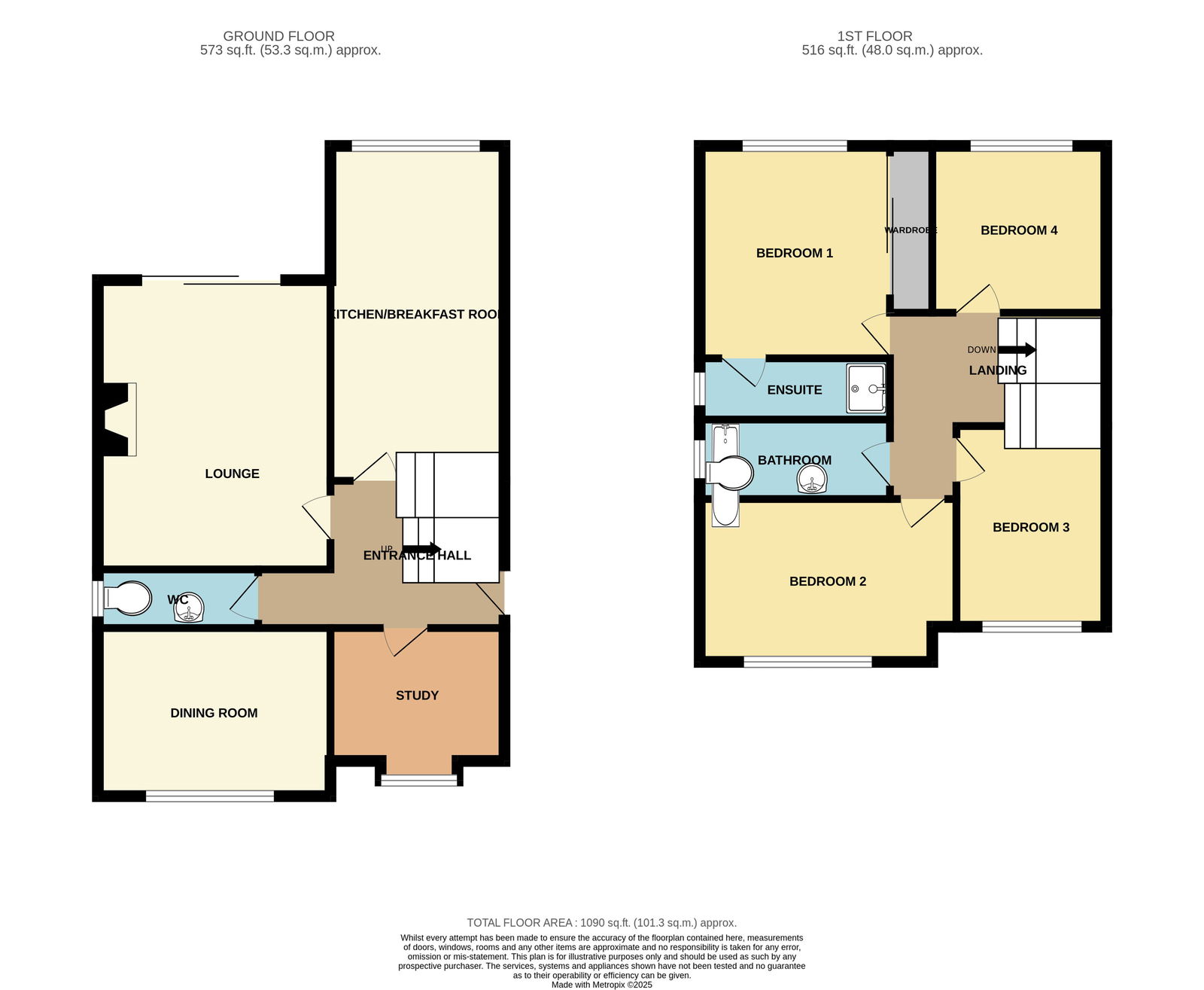 Floorplans For Rotherfield Avenue, Eastbourne, BN23 8JQ
