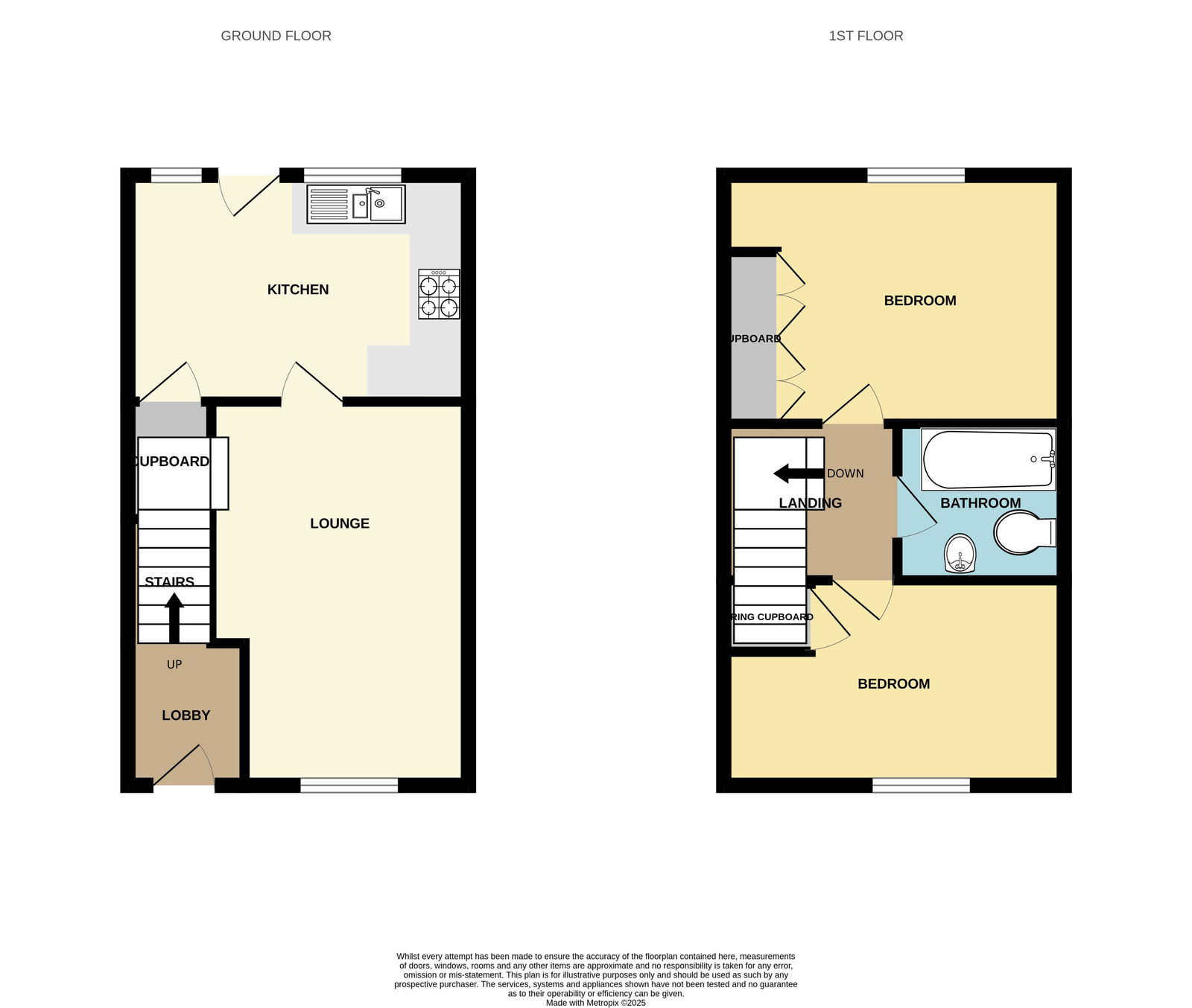 Floorplans For Swale Close, Stone Cross, Pevensey, BN24 5QY