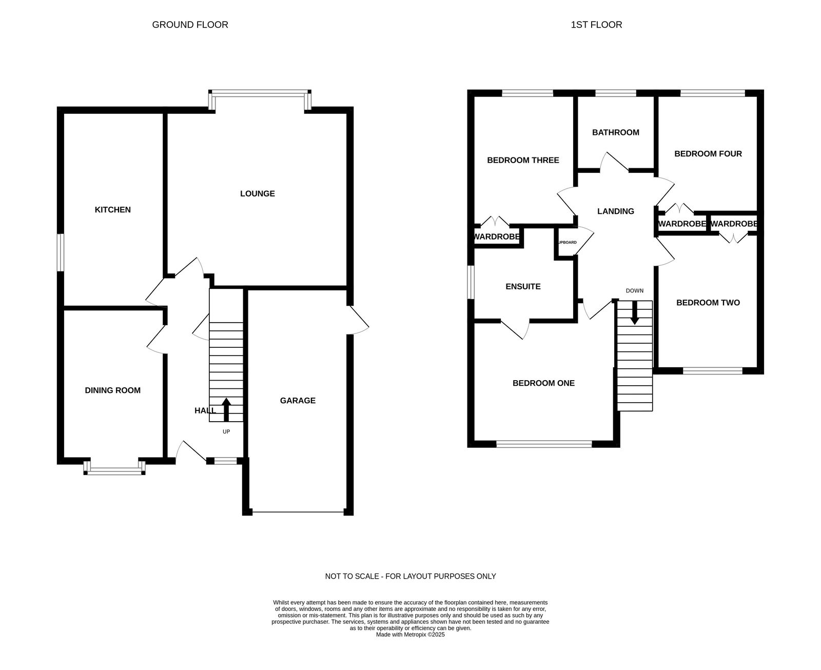 Floorplans For Cherwell Close, Stone Cross, Pevensey, BN24 5PL