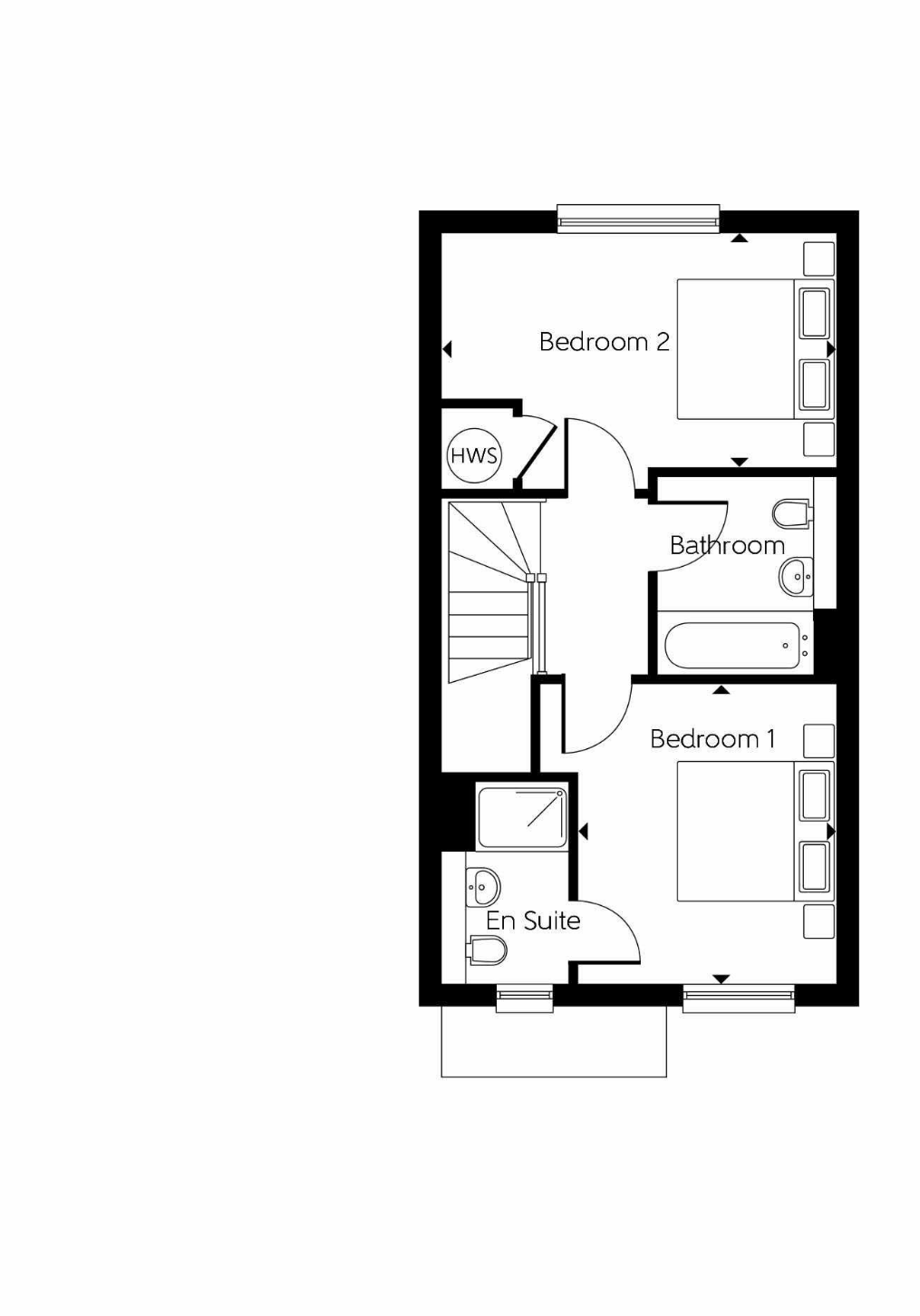 Floorplans For Meadowsweet Lane, Stone Cross, Pevensey, BN24 5GB