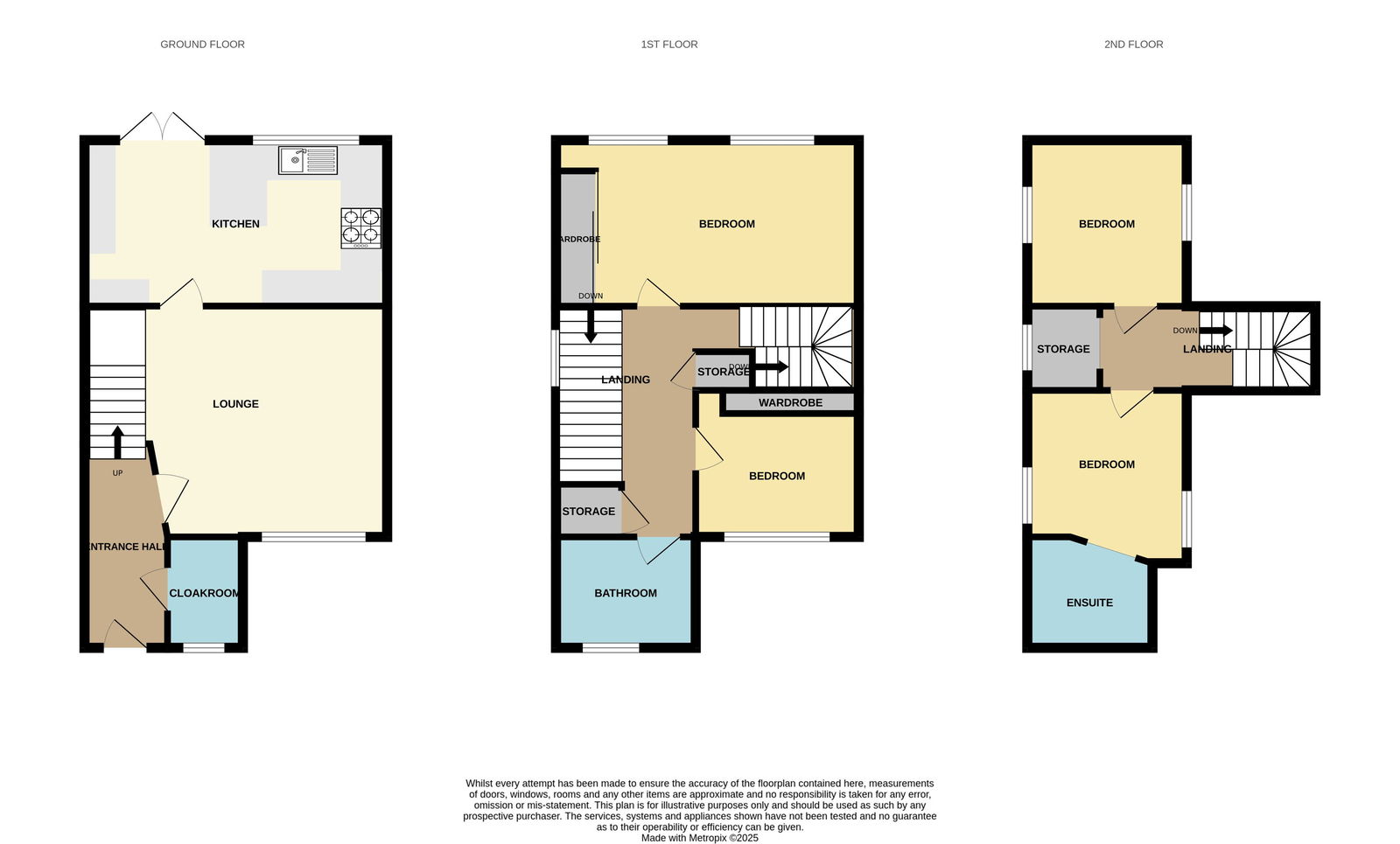 Floorplans For Medina Drive, Stone Cross, Pevensey, BN24 5EY