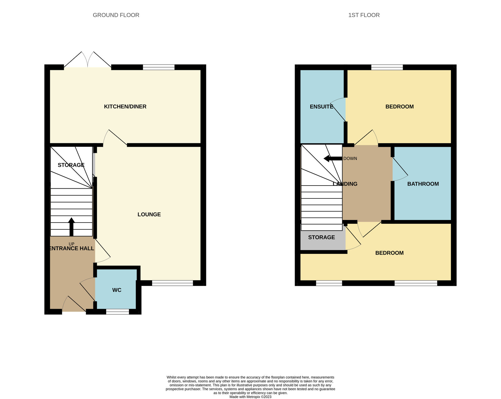 Floorplans For Stone Cross , BN24 5GQ