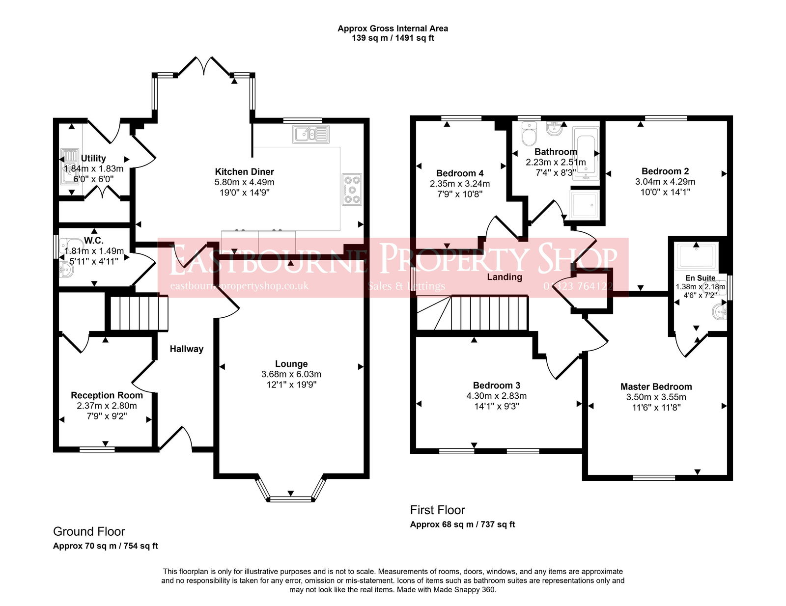 Floorplans For Atta Gardens, Westham, Pevensey, BN24 5NZ