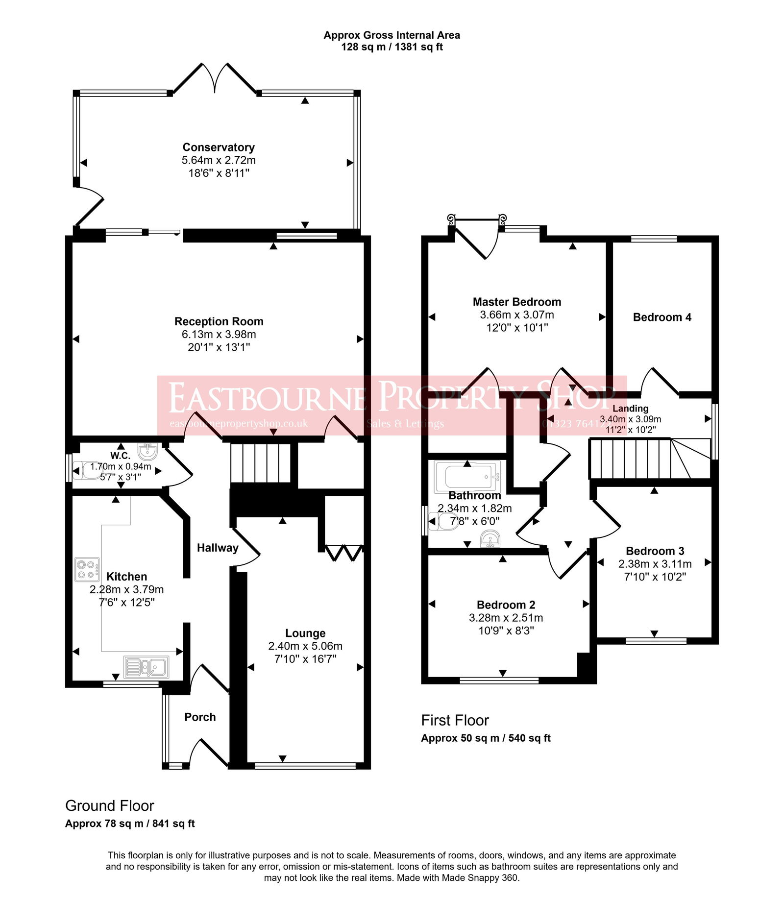 Floorplans For St Marys, Aberdale Road, Polegate, BN26 6NH