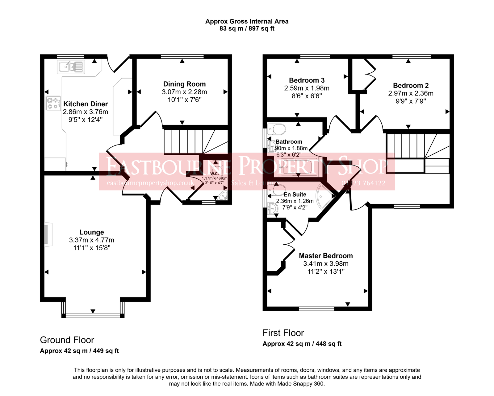 Floorplans For Singleton Mill Road, Stone Cross, Pevensey, BN24 5PX