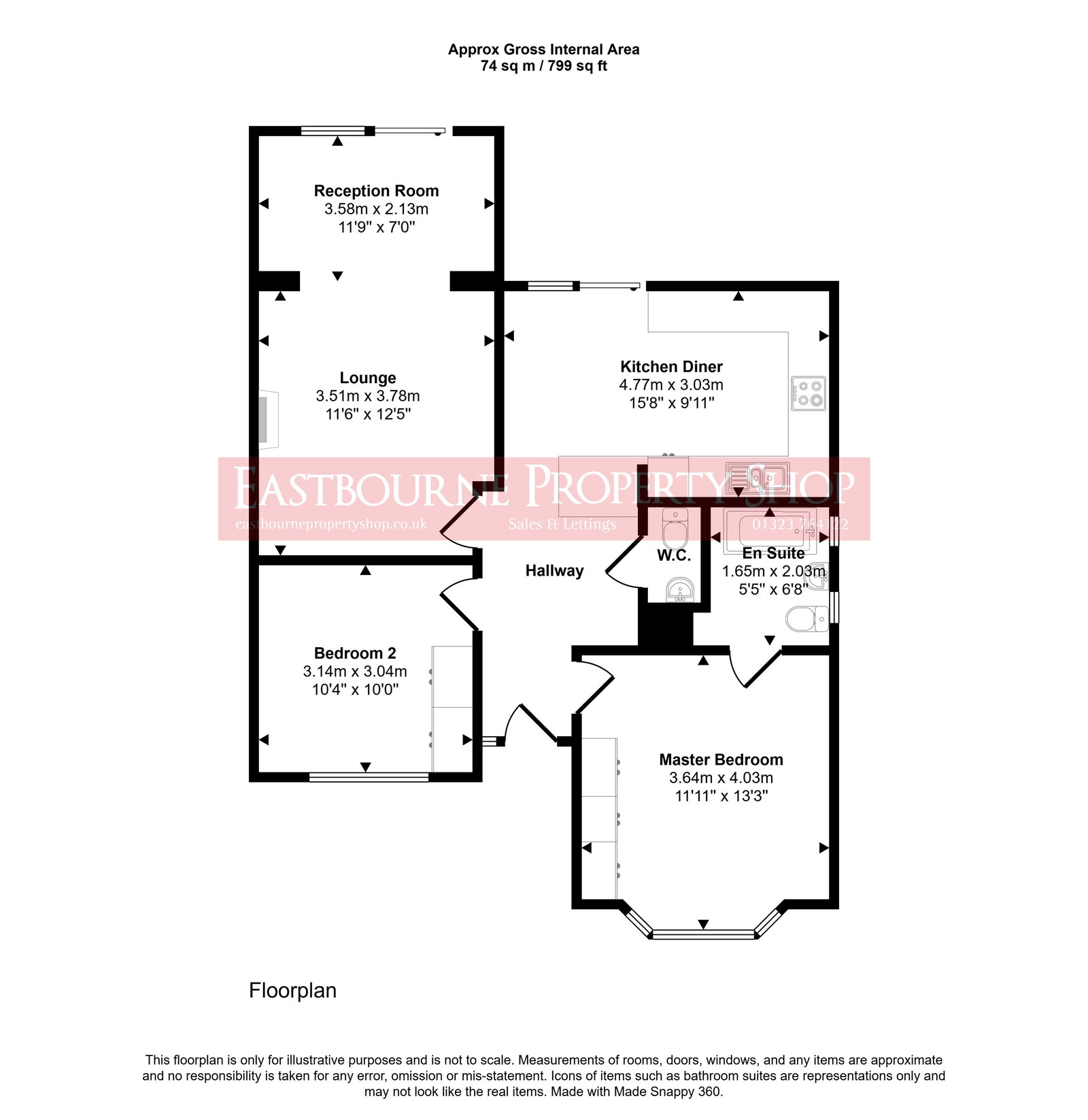 Floorplans For Old Drive, Polegate, BN26 5ET