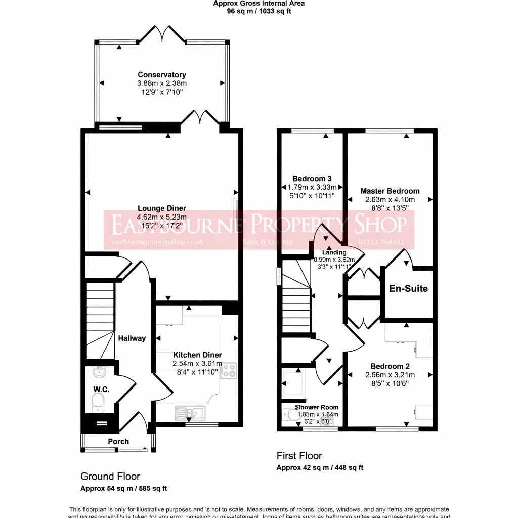 Floorplans For St. Kitts Drive, Eastbourne, BN23 5TL