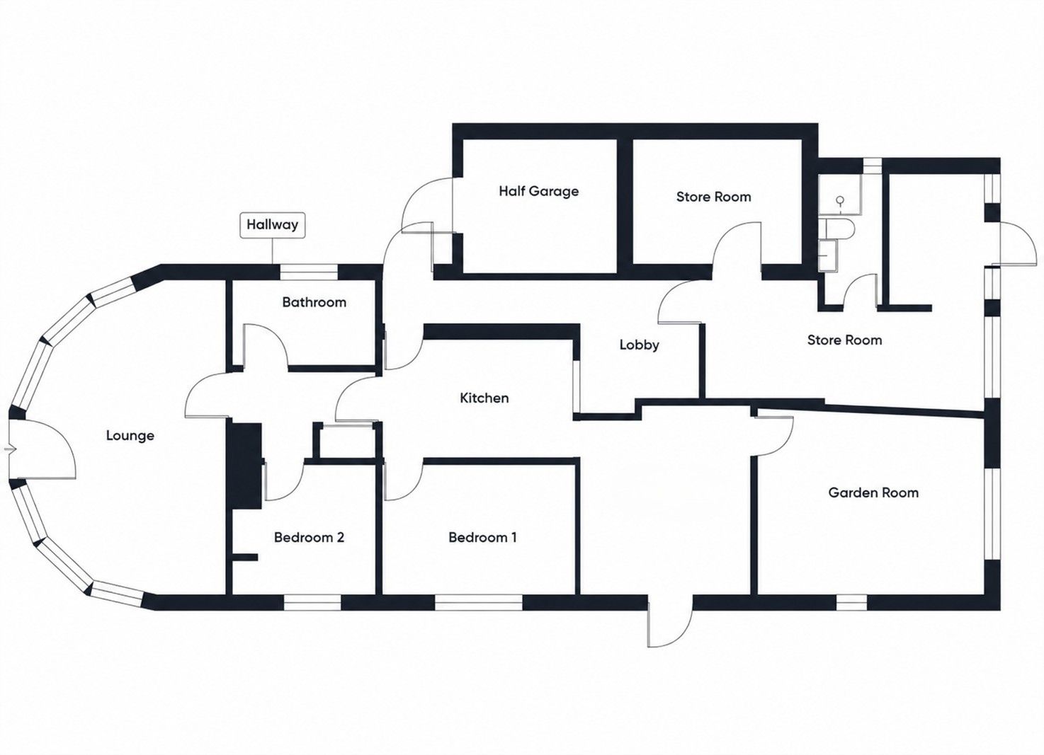 Floorplans For Coast Road, Pevensey Bay, Pevensey, BN24 6NS