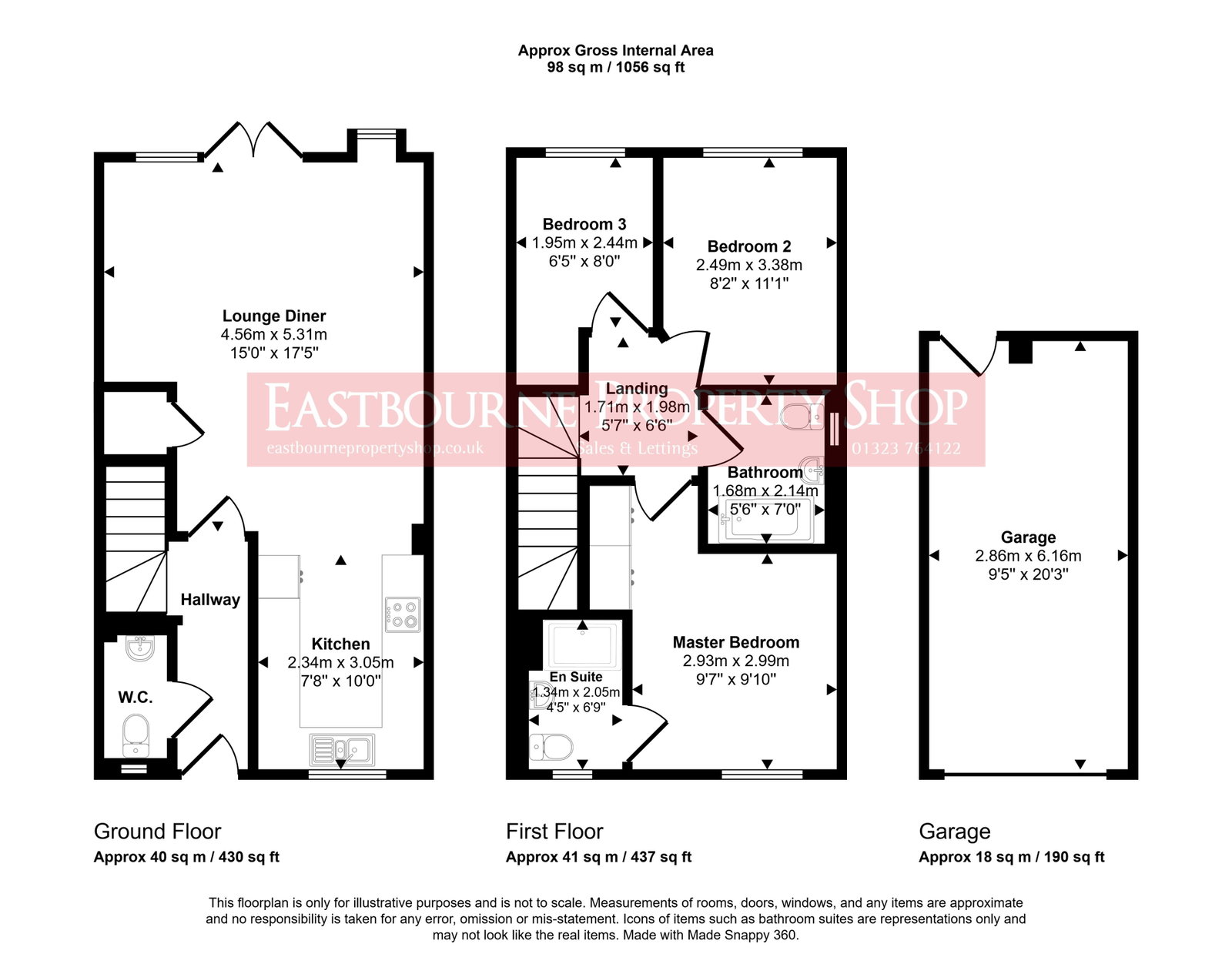 Floorplans For Willow Herb Way, Stone Cross, Pevensey, BN24 5FZ