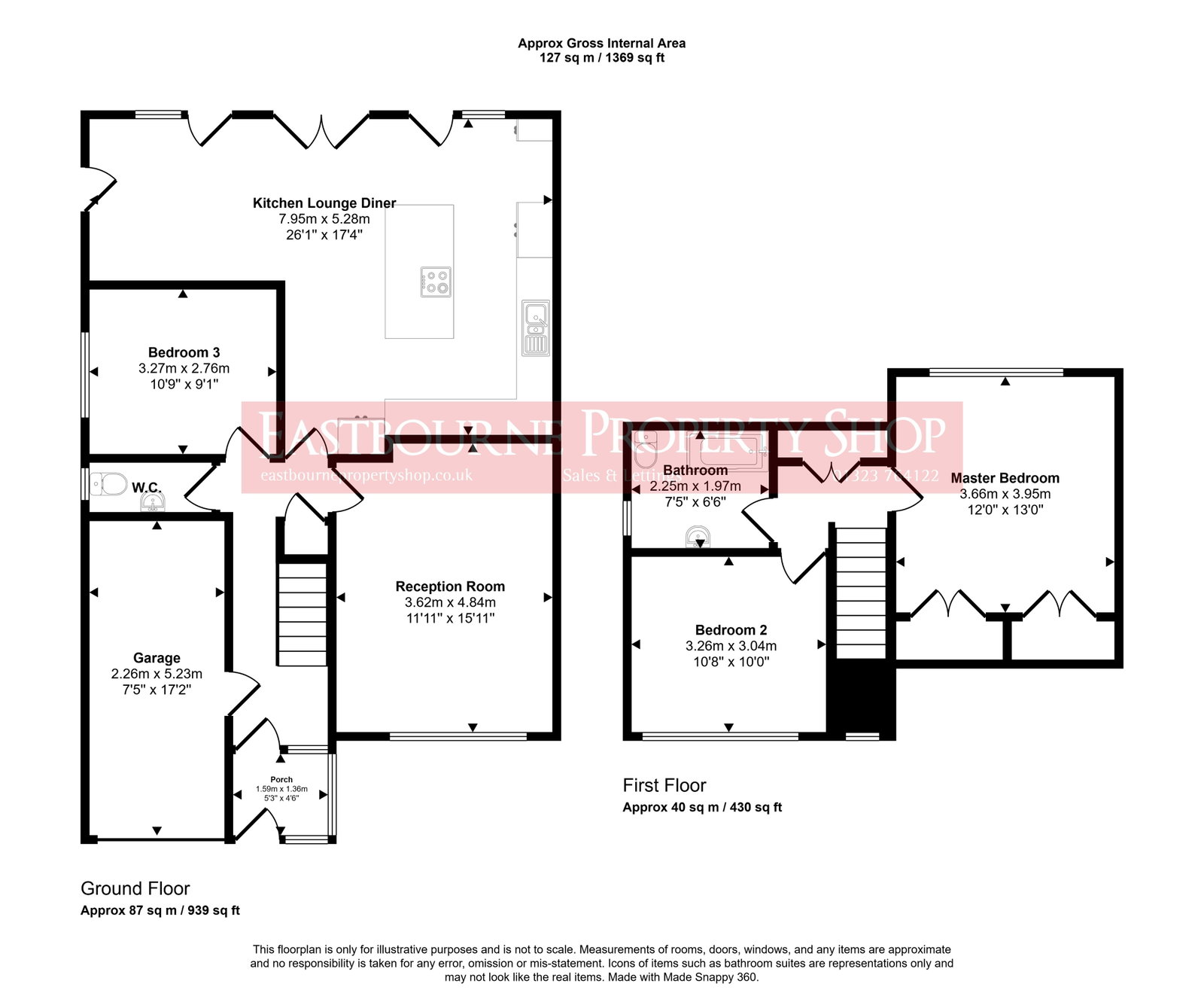Floorplans For Lilac Close, Eastbourne, BN22 0SH