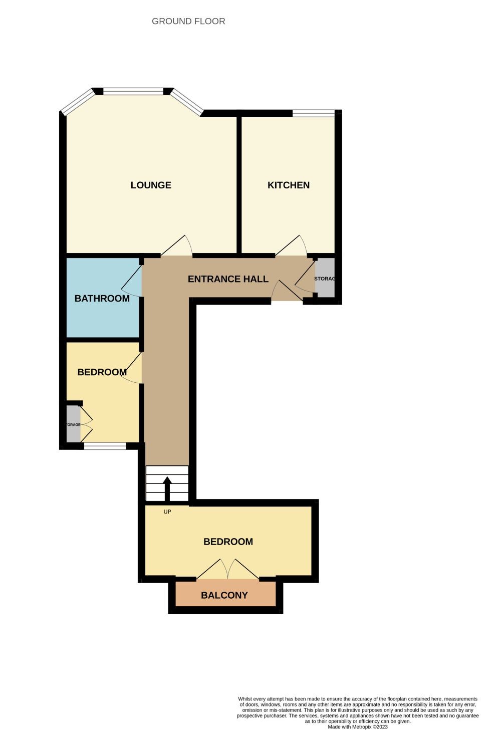 Floorplans For 1 Grand Parade, Eastbourne, BN21 3EH