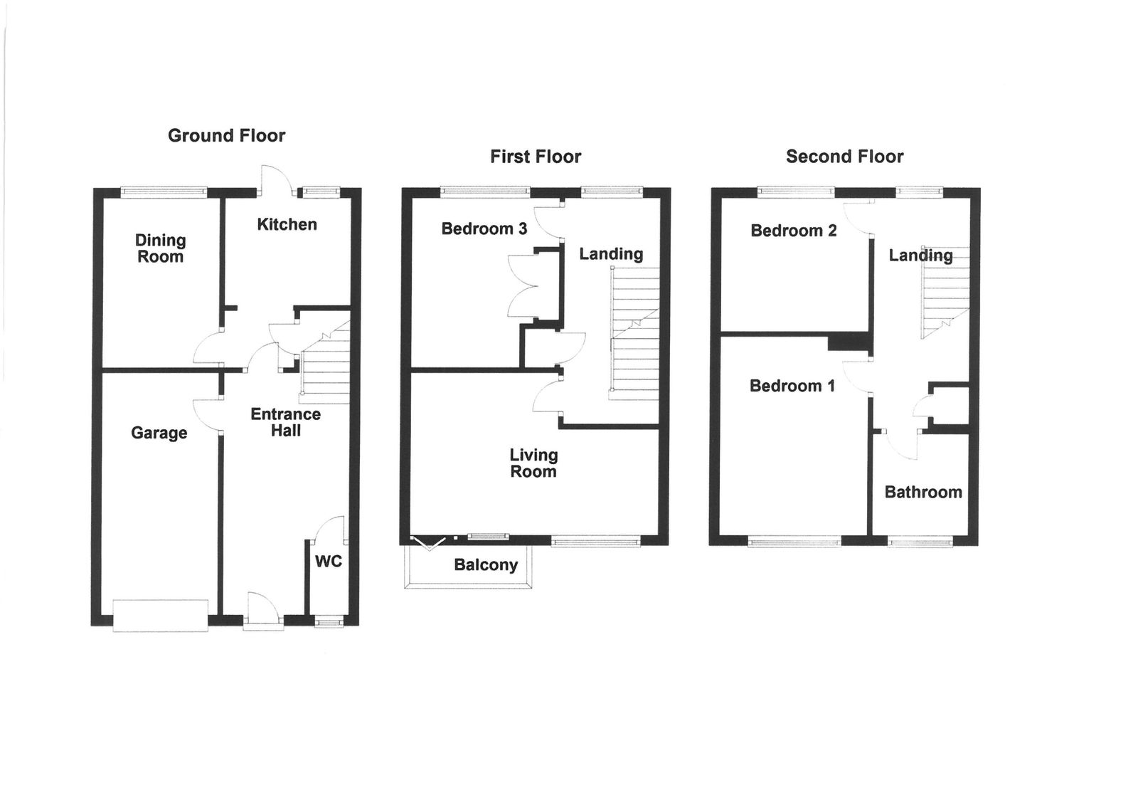 Floorplans For Barden Road, Eastbourne, BN22 7EE