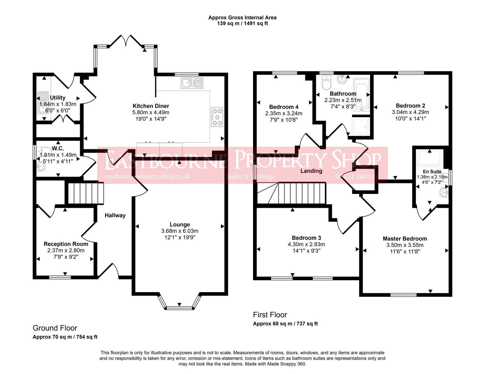 Floorplans For Buckwheat Way, Westham, BN24 5NY