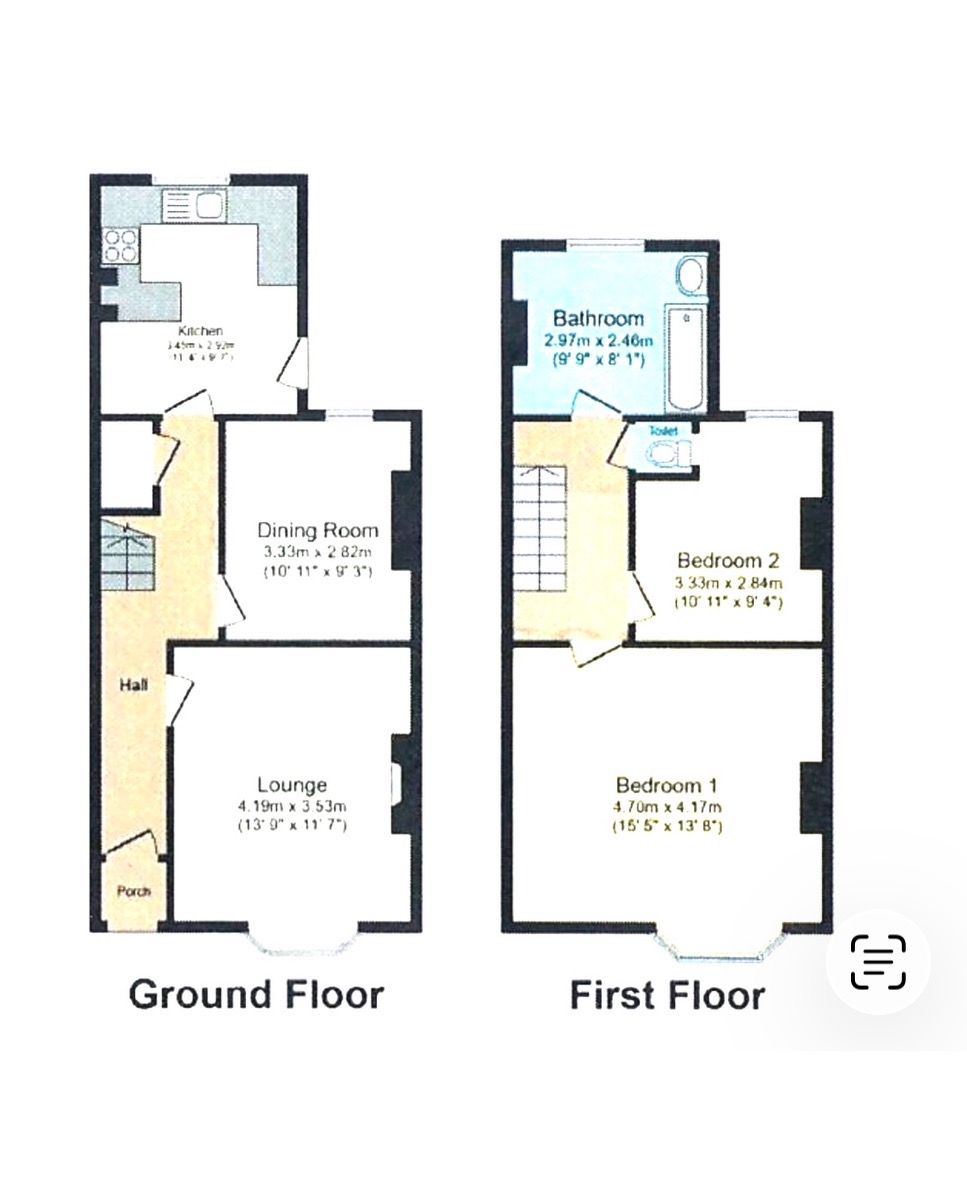 Floorplans For Redoubt Road, Eastbourne, BN22 7DH