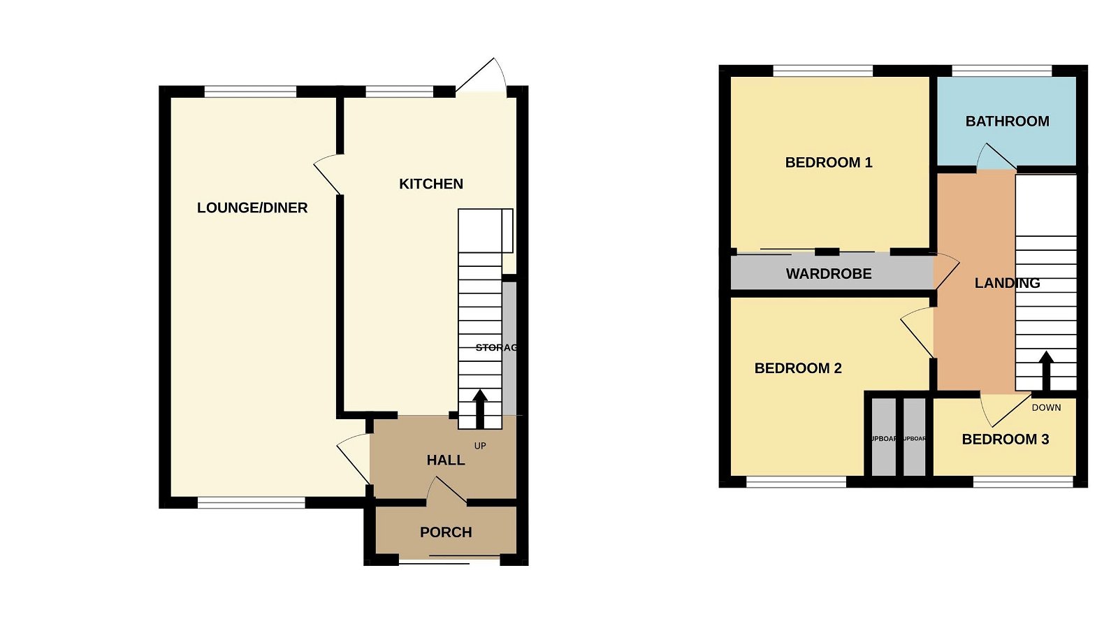 Floorplans For Great Cliffe Road, Eastbourne, BN23 7BB