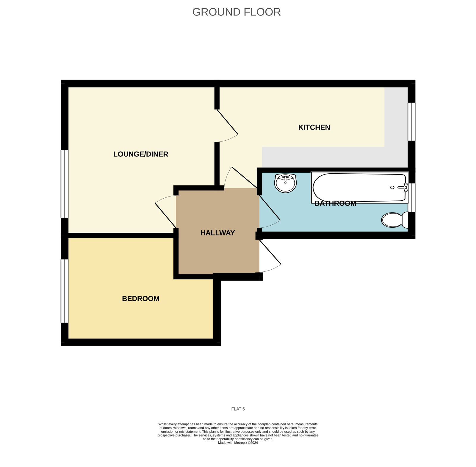 Floorplans For Cornfield Terrace, Eastbourne, BN21 4NS
